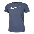 Dri-Fit Swoosh T-shirt Dames - blaugrau,