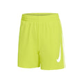 Big Graphic Shorts Jongens - limoen,
