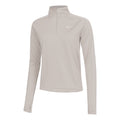 Dri-Fit Pacer 1/4-Zip Longsleeve Dames - lichtgrijs,