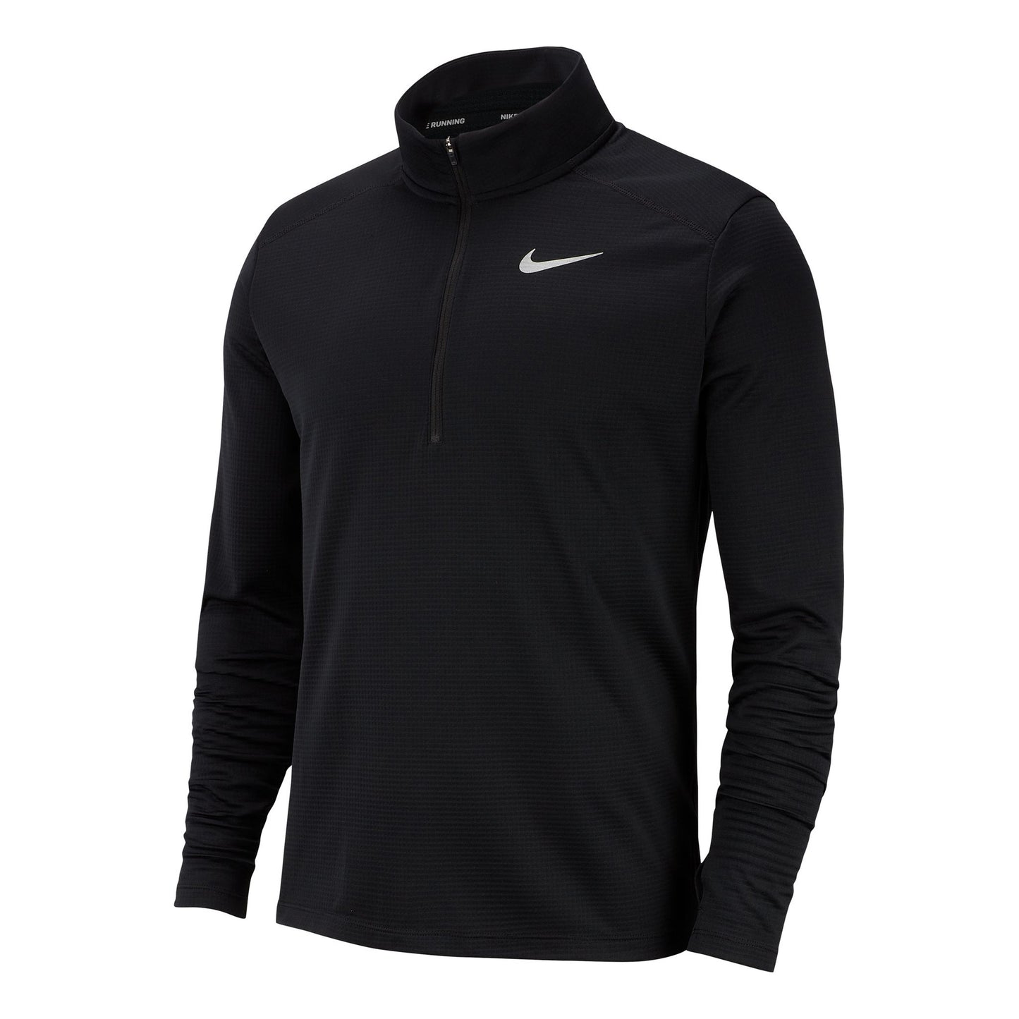 Nike Pacer Half-Zip Hardloopshirt Heren - zwart, zwart