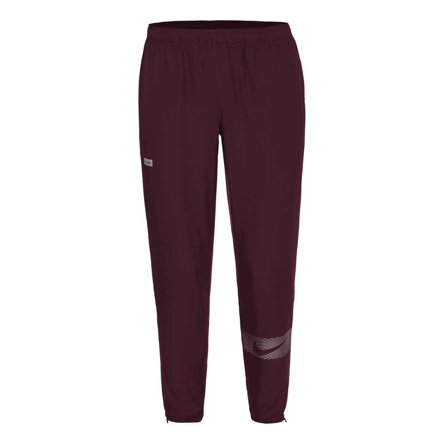 Nike Dri-Fit Dri-FIT Challenger Flash Woven Hardloopbroek Heren - rood, zilver