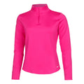Dri-Fit One Standard Half-Zip Longsleeve Dames - pink,