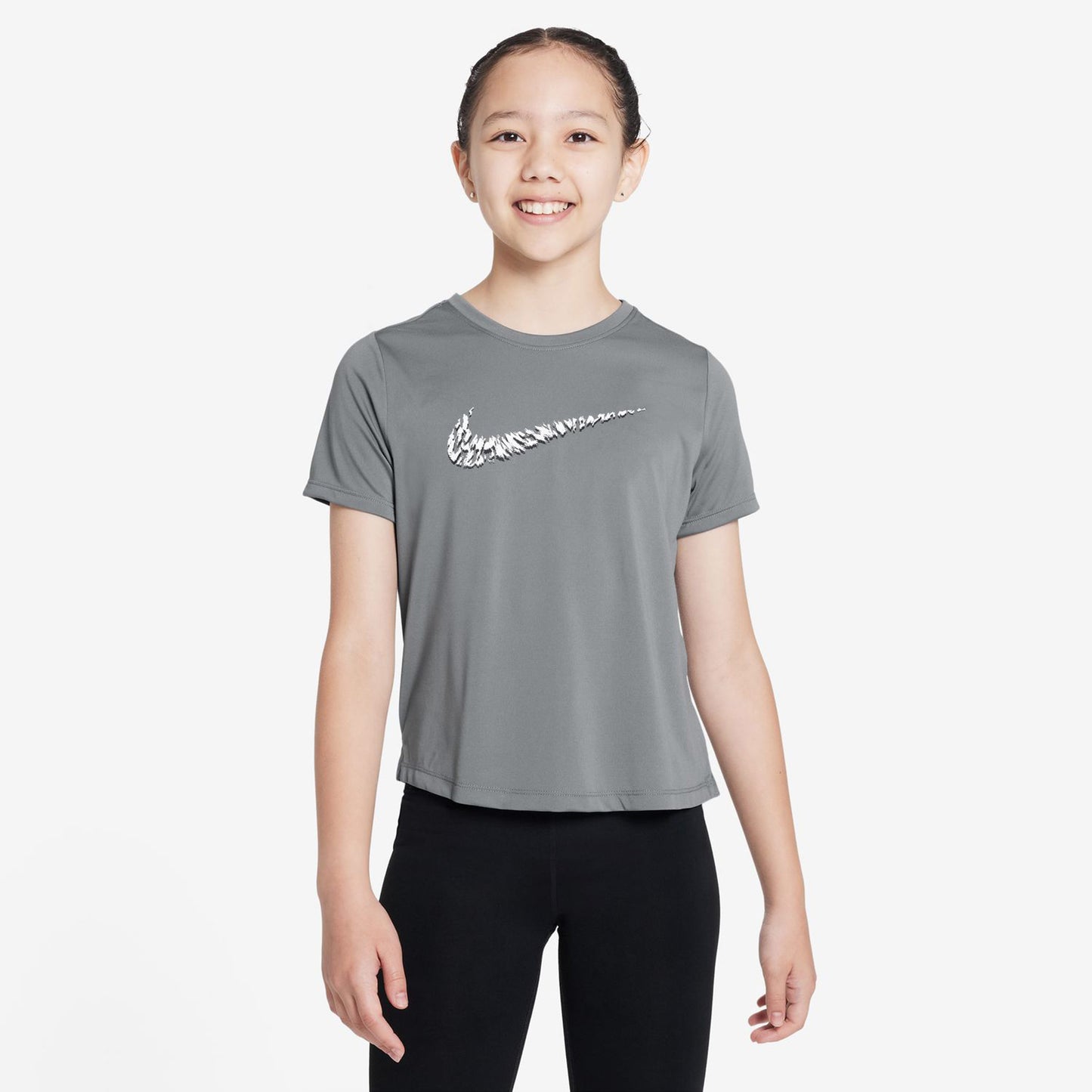 Nike One GX VNR T-shirt Meisjes-Grijs