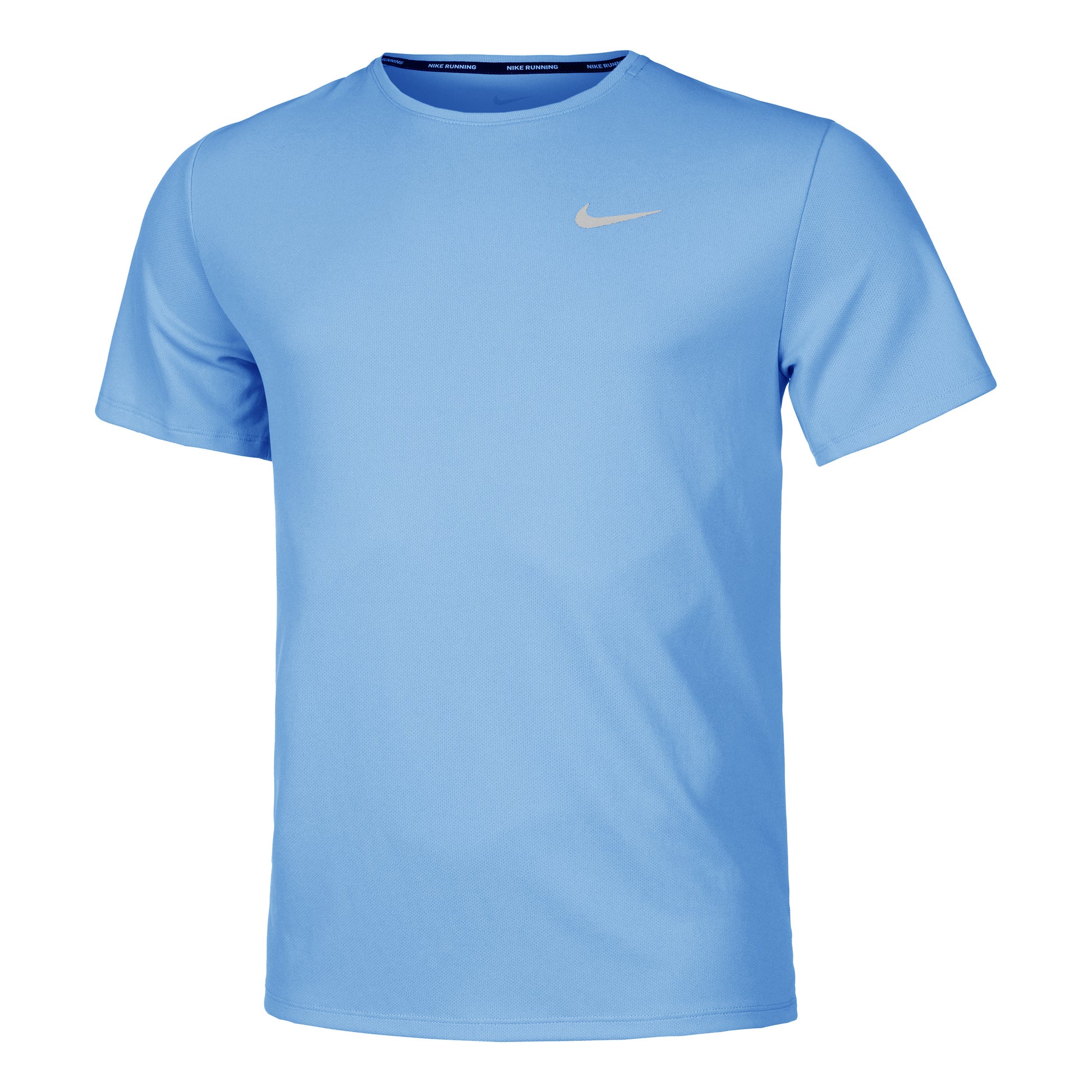 Nike Miler Hardloopshirt Heren - lichtblauw