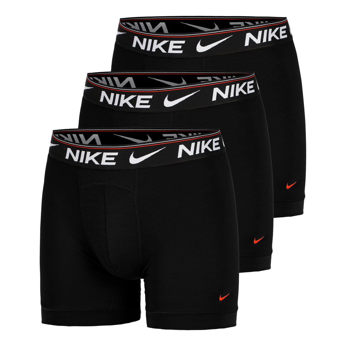 Nike Ultra Comfort Boxershort Verpakking 3 stuks Heren - zwart,