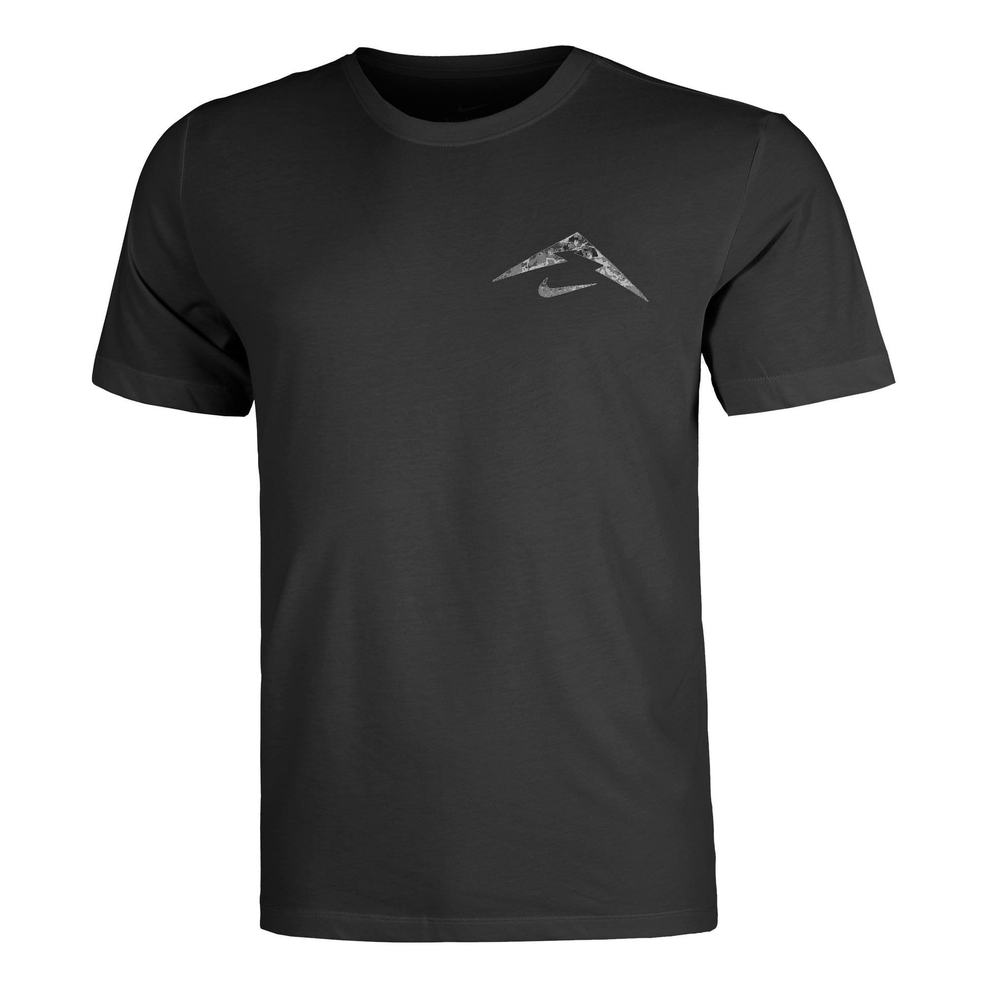 Nike Dri-Fit Dri-Fit Cotton Hardloopshirt Heren - zwart,
