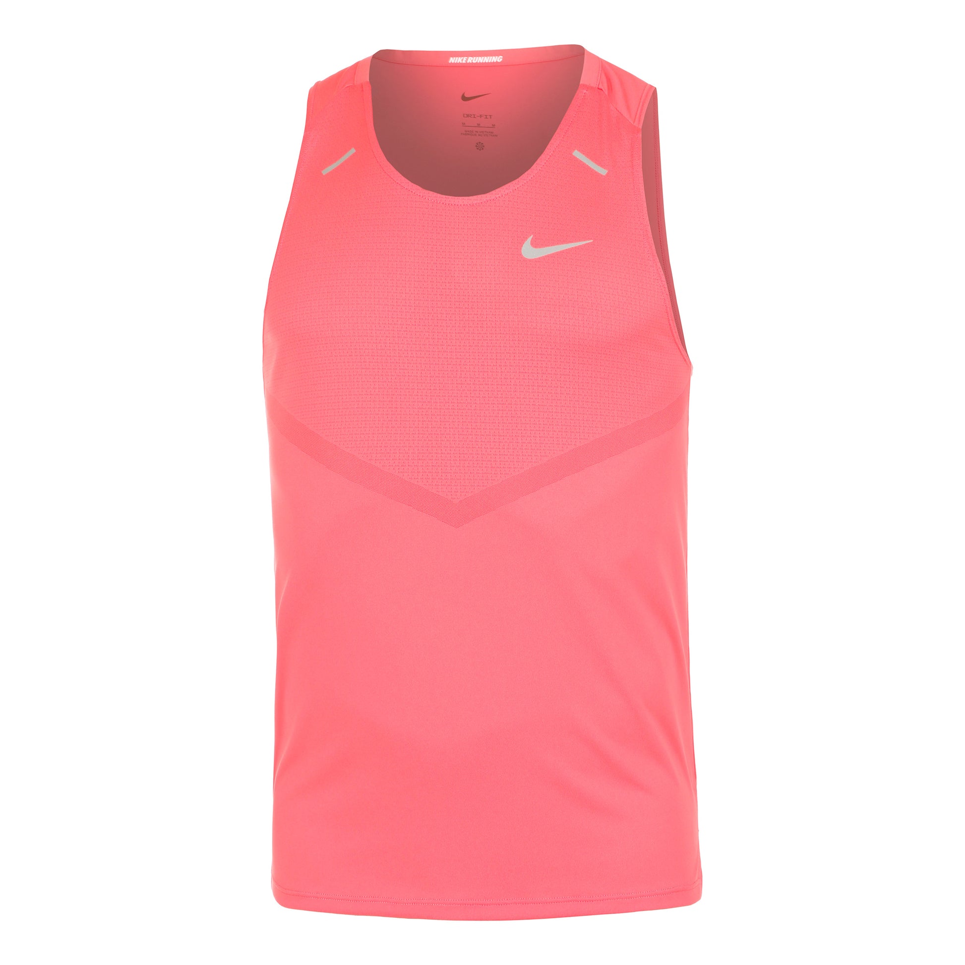 Nike Dri-Fit Rise 365 Running Tanktop Heren - berry,