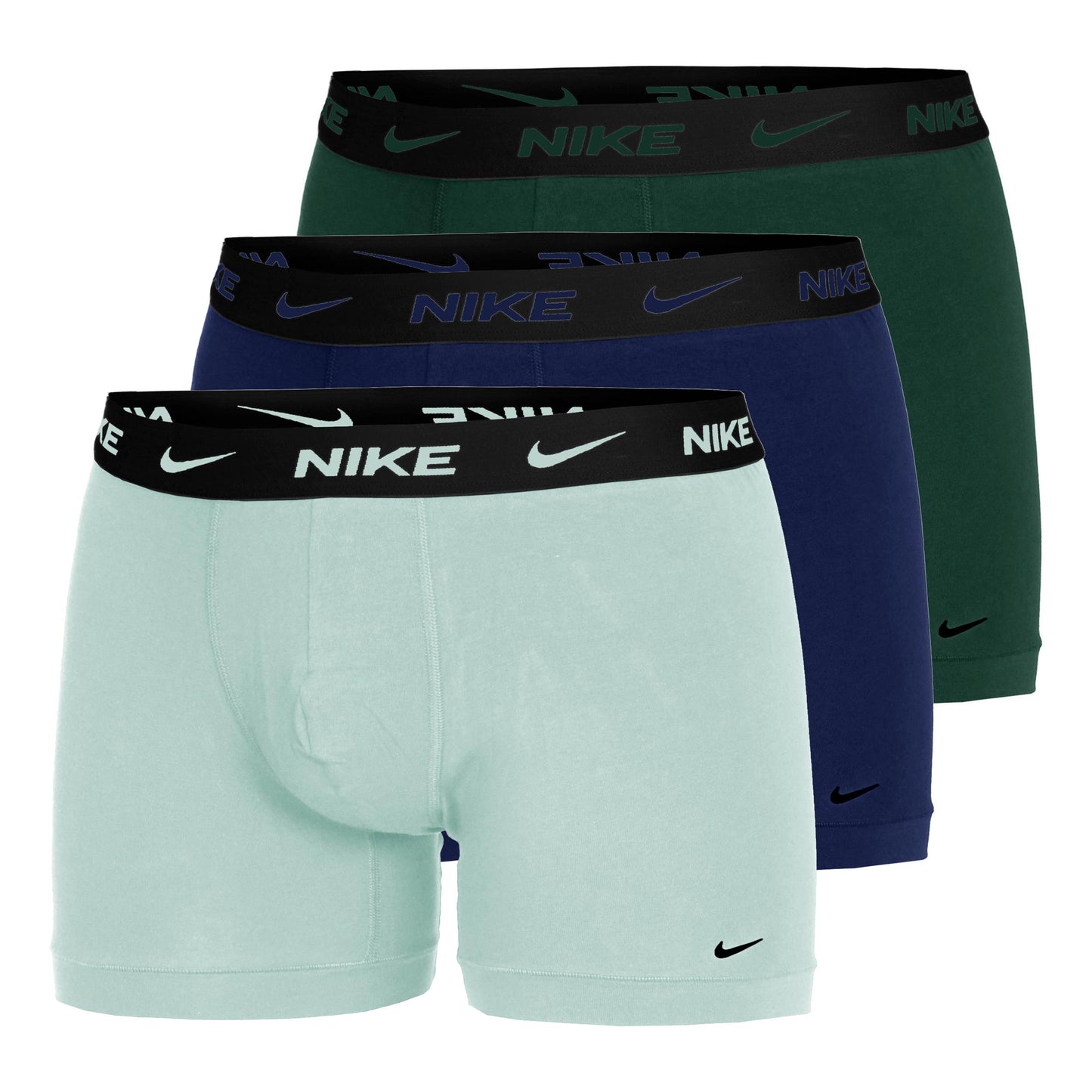 Nike Dri-Fit Essential Micro Trunk Boxershort Verpakking 3 stuks Heren - mint, blauw