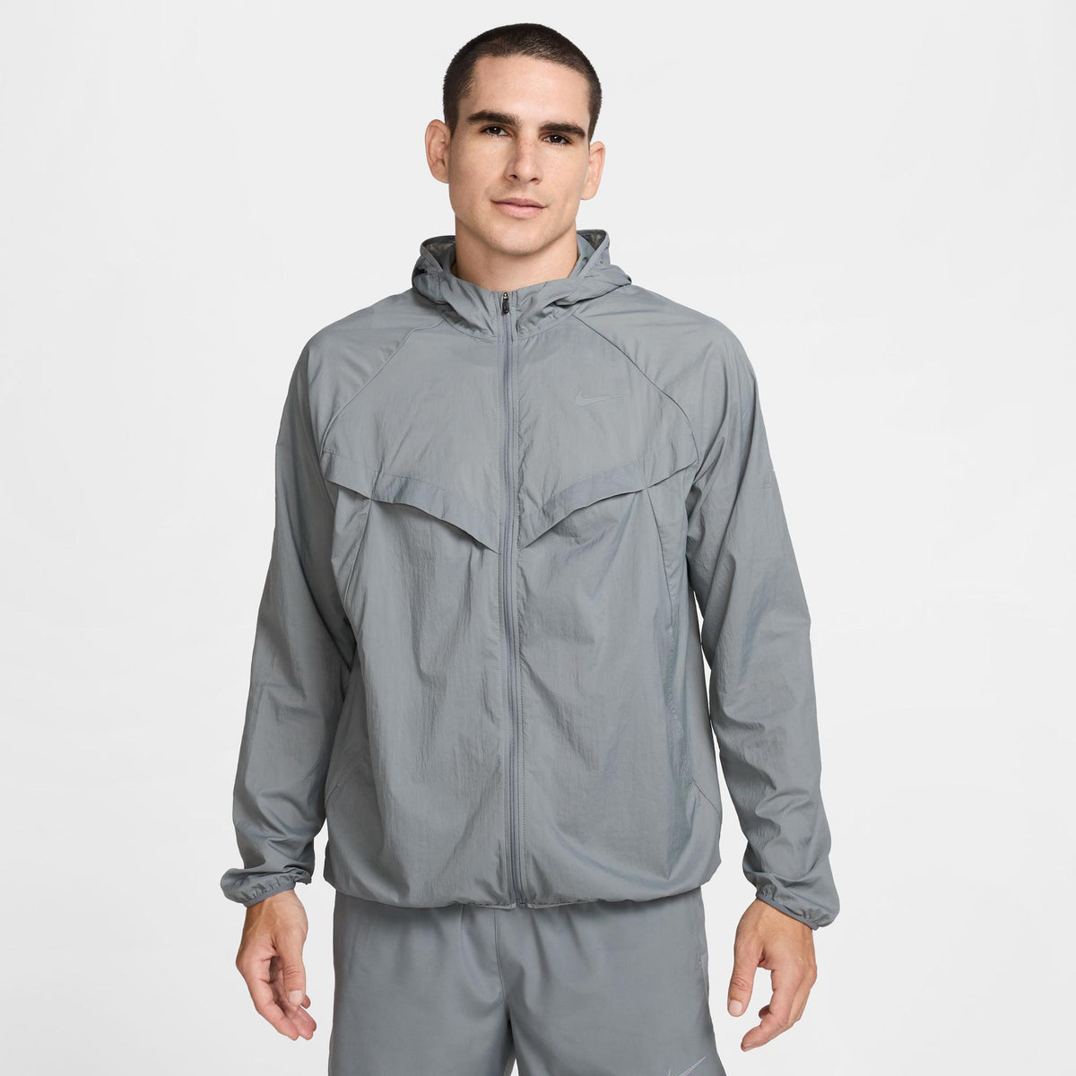 Nike Stride Hardloopjas Heren - grijs, zilver