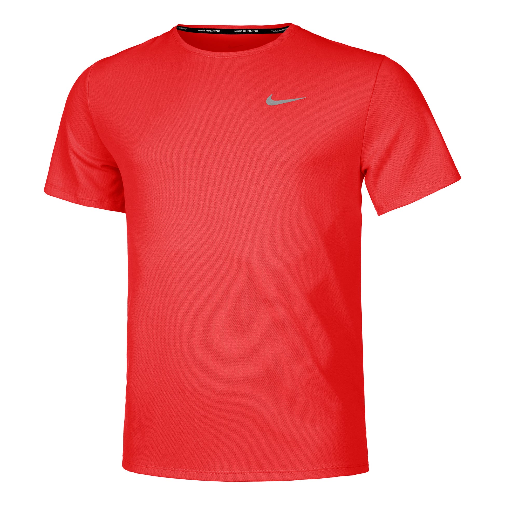 Nike Miler Hardloopshirt Heren - rood