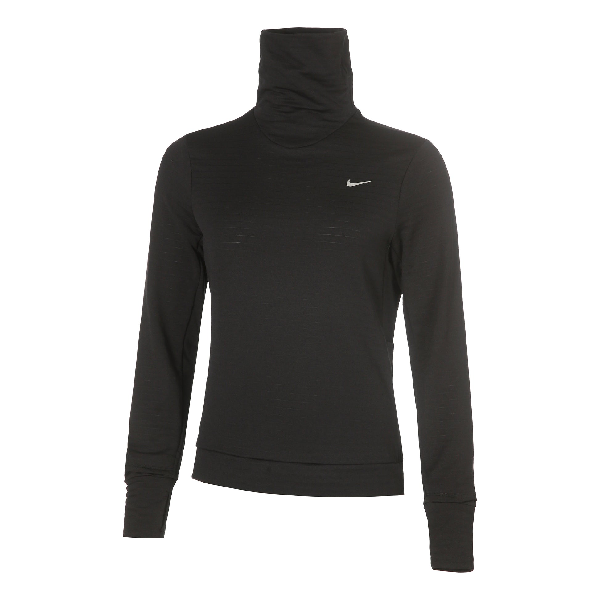 Nike Swift Therma-Fit Hardloopshirt Dames-Zwart