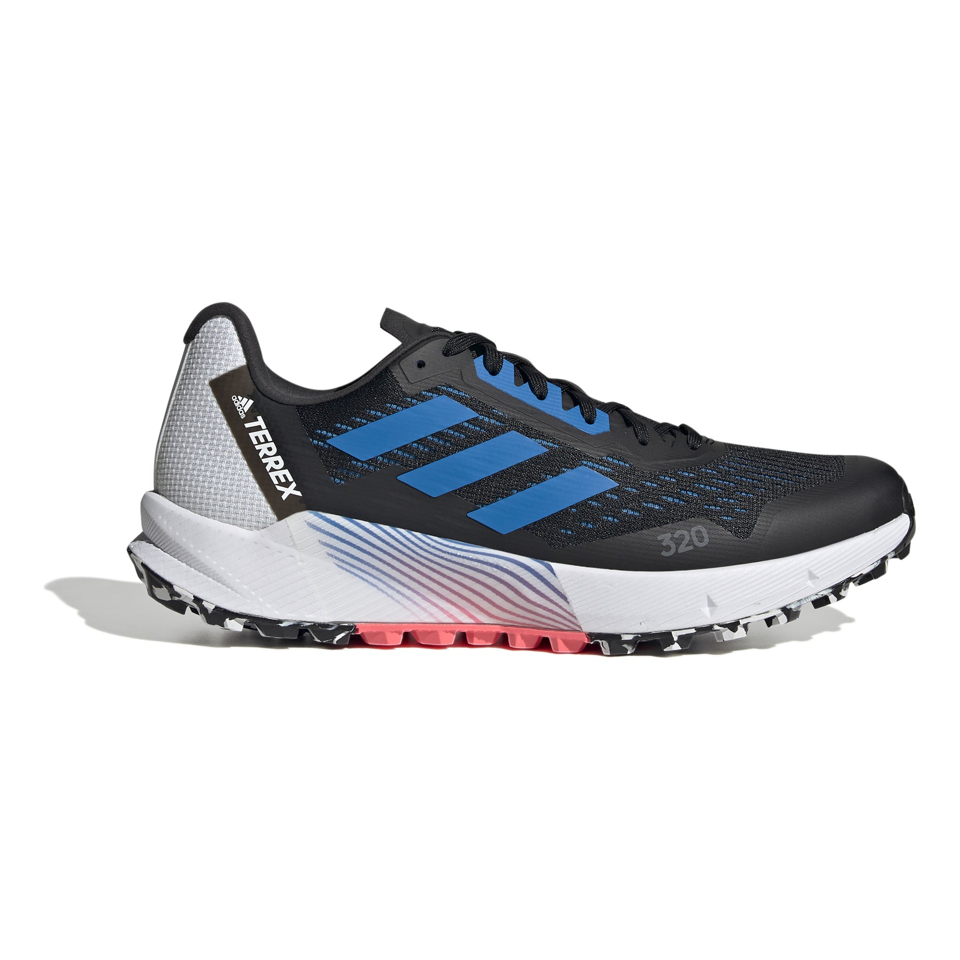 adidas Terrex Agravic Flow Trailschoen Heren - zwart, blauw