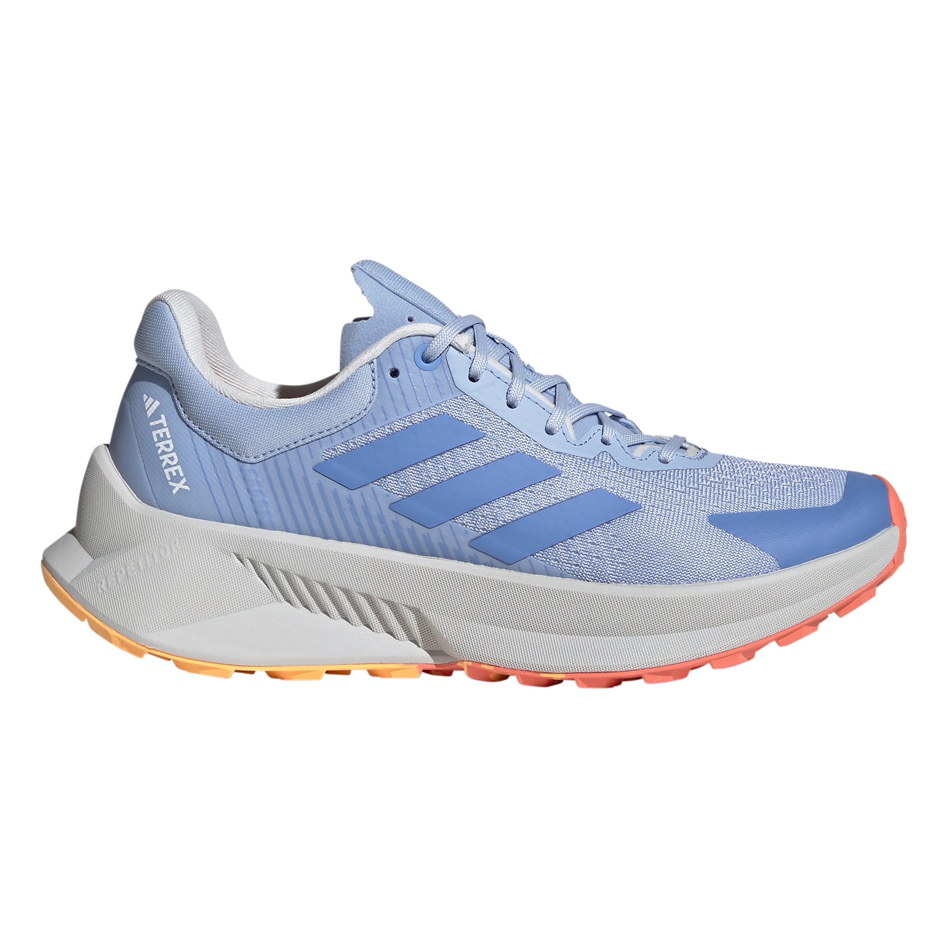 adidas Terrex Soulstride Flow Trailschoen Dames - mauve, grijs