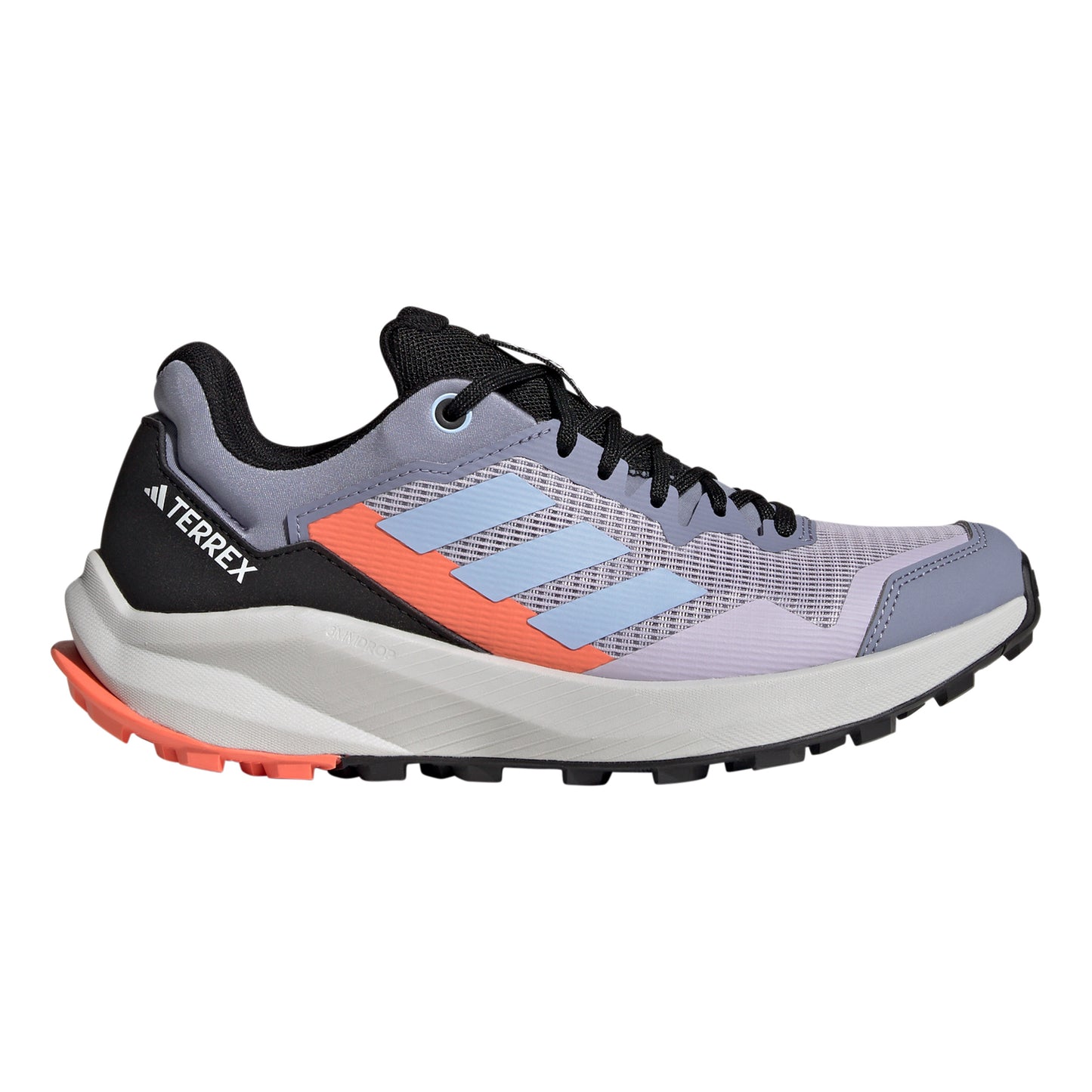 adidas Terrex Trailrider Trailschoen Dames - mauve, zwart