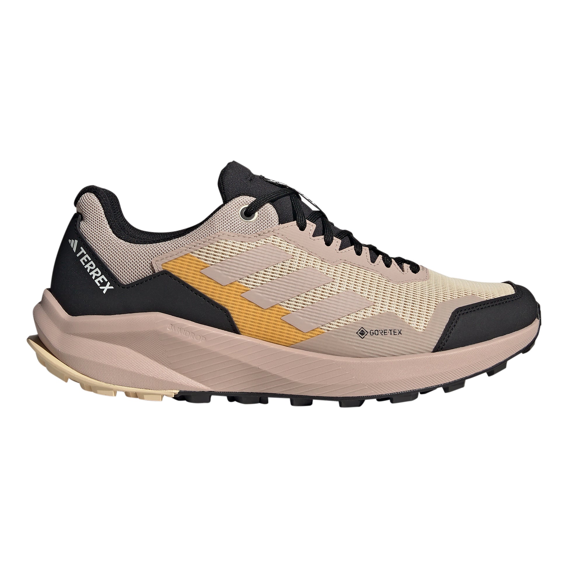 adidas Terrex Trailrider GTX Trailschoen Heren - beige, zwart