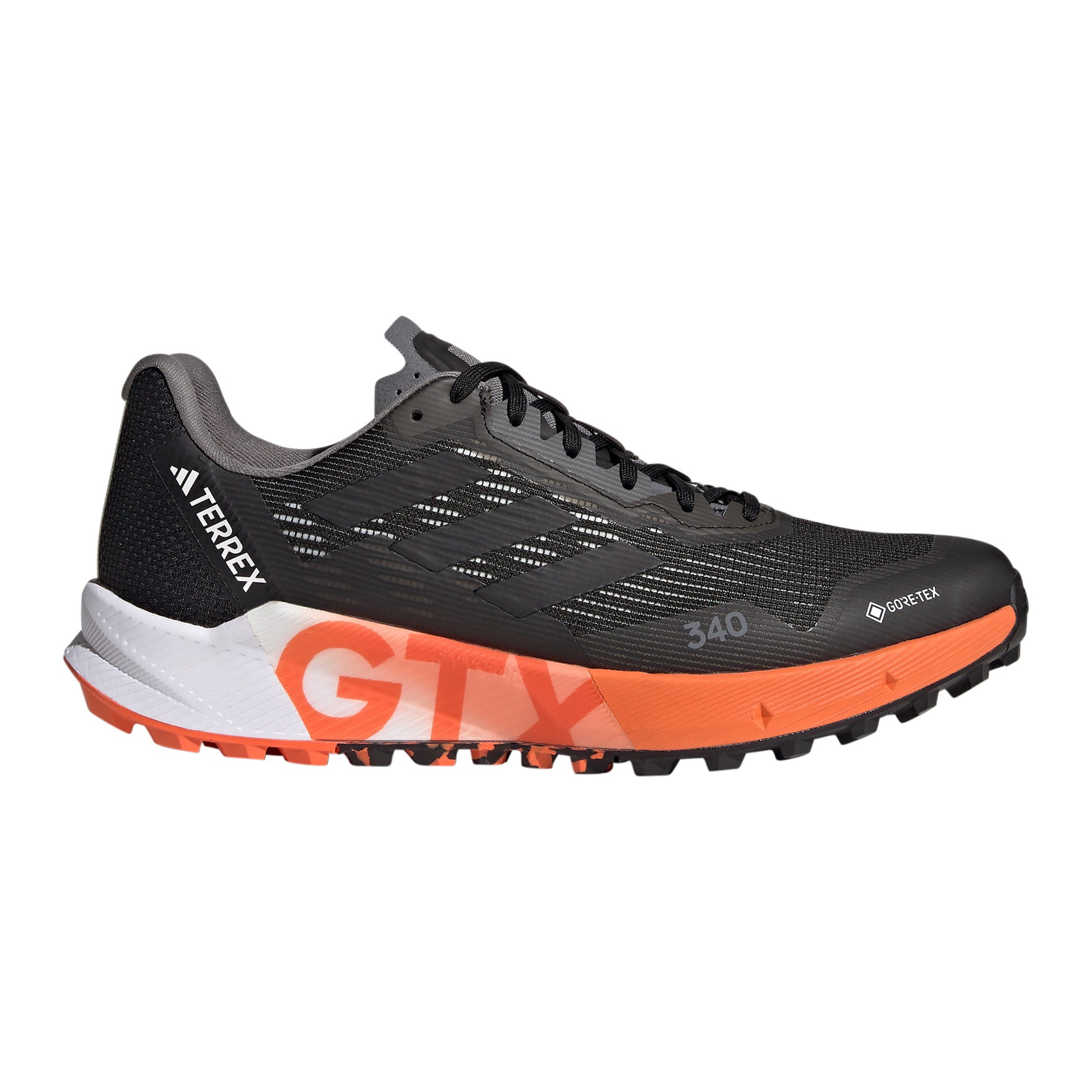 adidas Terrex Agravic Flow 2 GTX Trailschoen Heren - zwart, rood