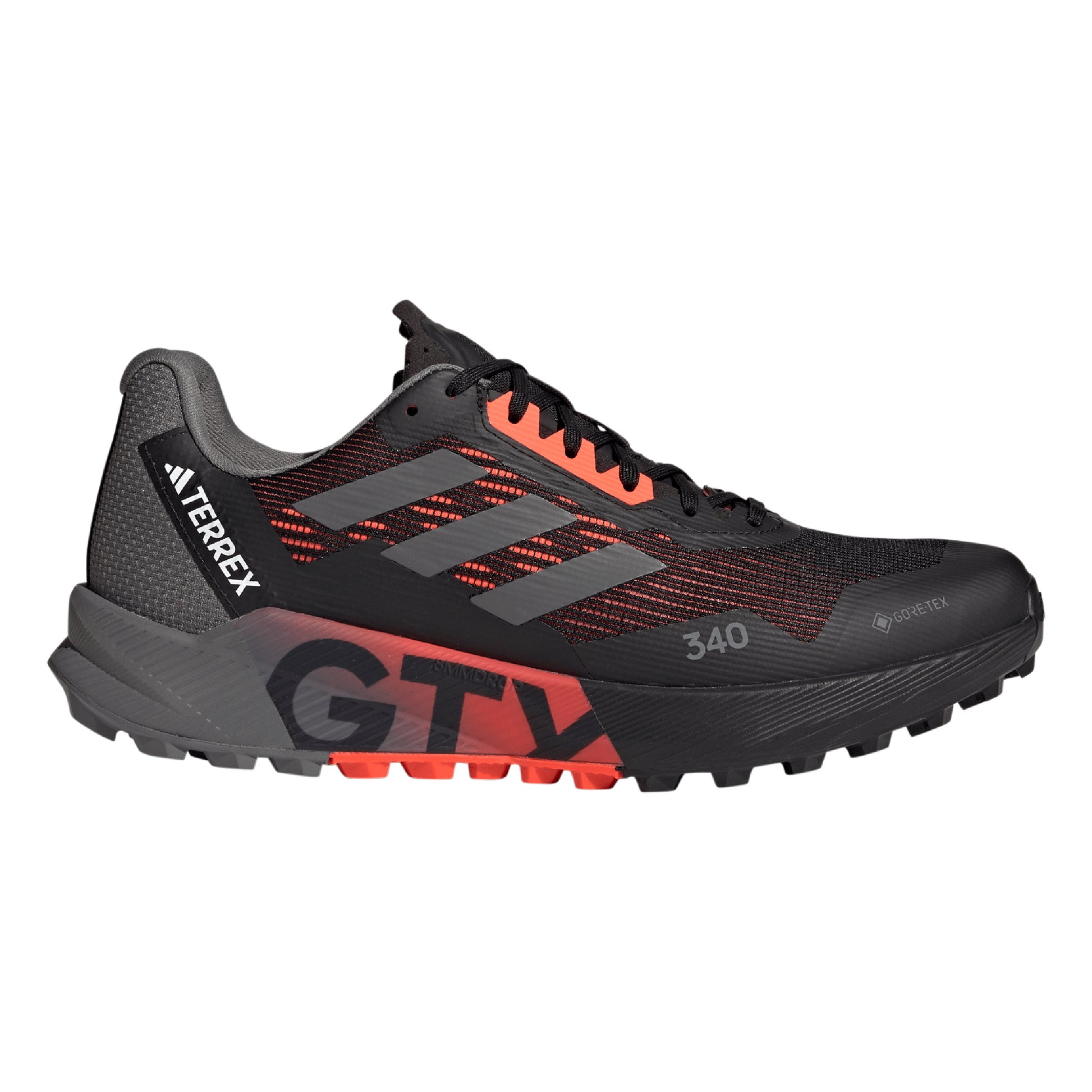 adidas Terrex Agravic Flow 2 GTX Trailschoen Heren - zwart, grijs