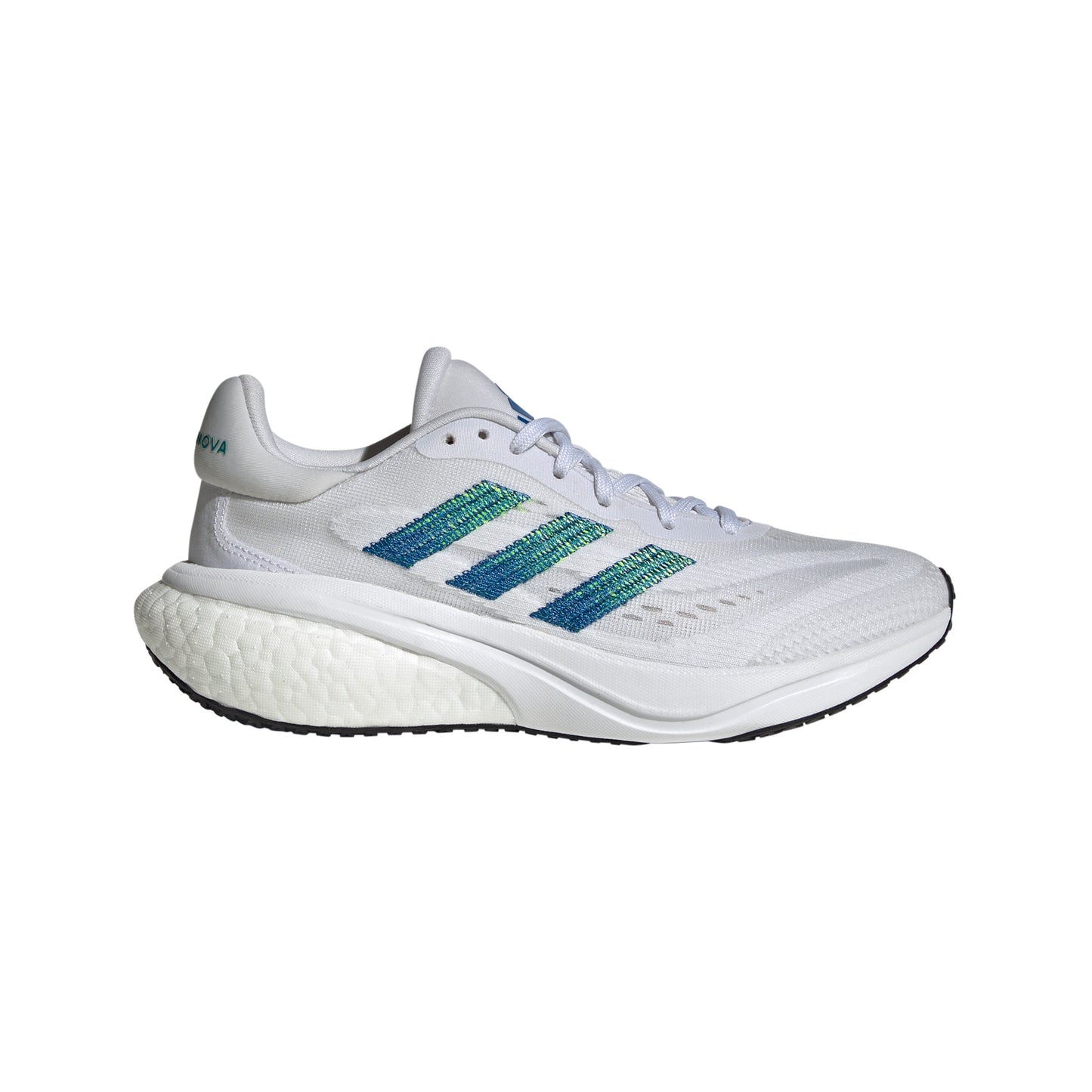 adidas Supernova 3 Neutrale schoen Kinderen - wit, limoen