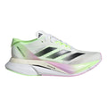 Adizero Boston 12 Wedstrijdschoen Dames - wit, lichtgroen