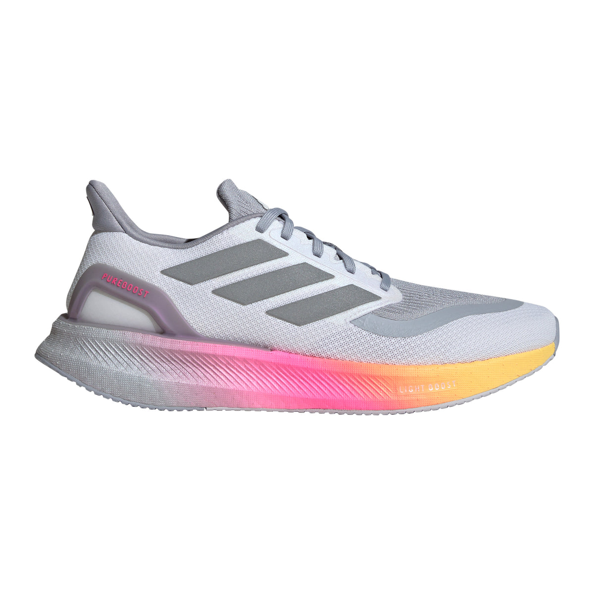 adidas Pureboost 5 Neutrale schoen Heren - wit, grijs