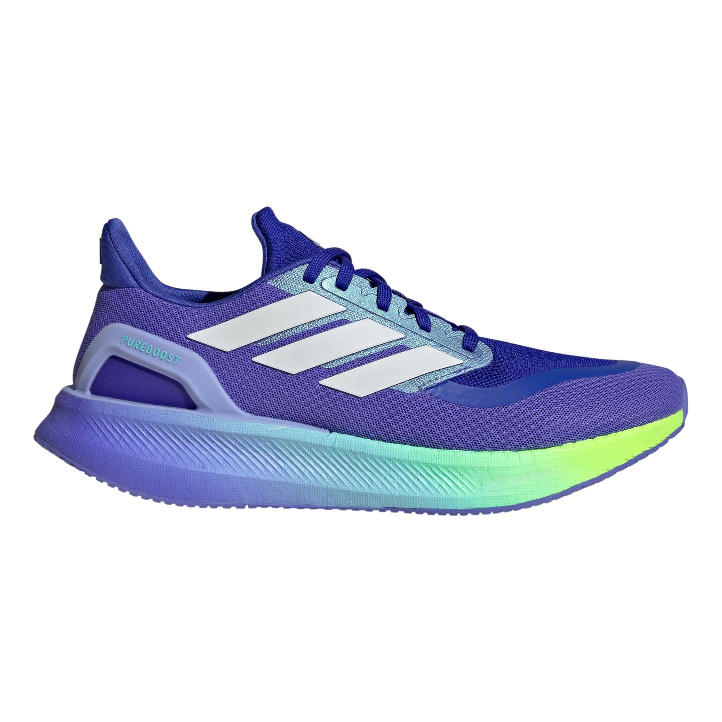 adidas Pureboost 5 Neutrale schoen Heren - blauw, wit