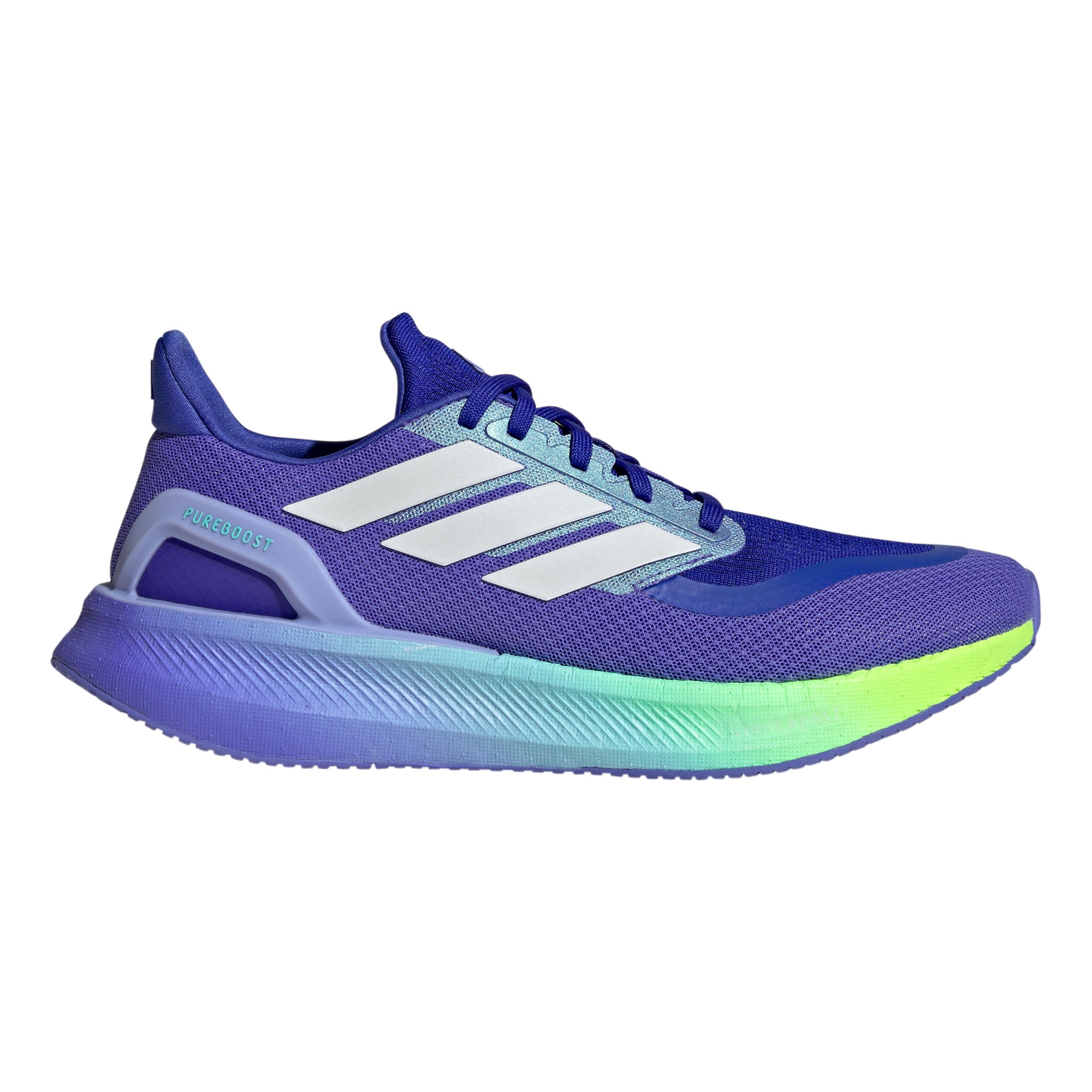 adidas Pureboost 5 Neutrale schoen Heren - blauw, wit