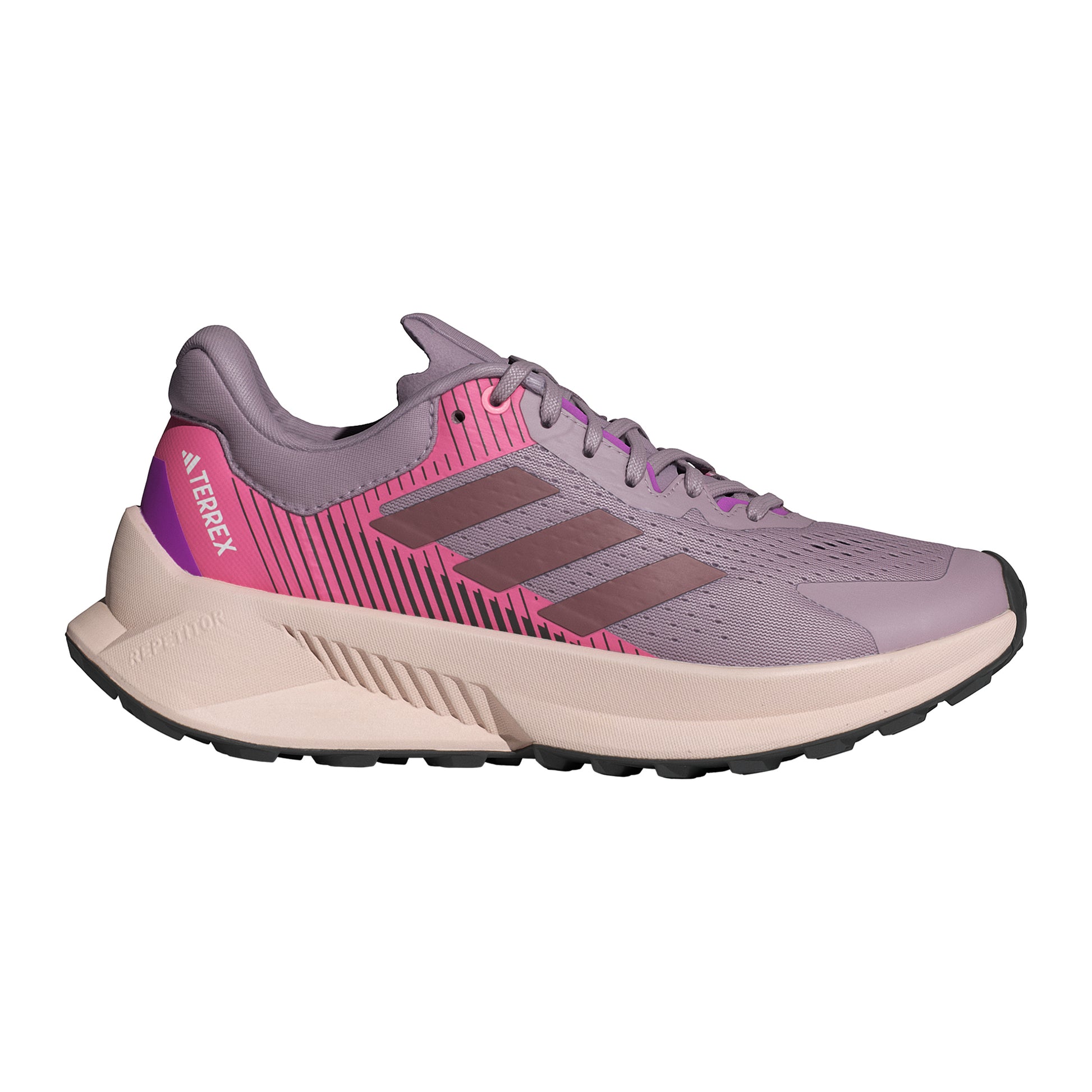 adidas Terrex Soulstride Flow Trailschoen Dames - roze, crème