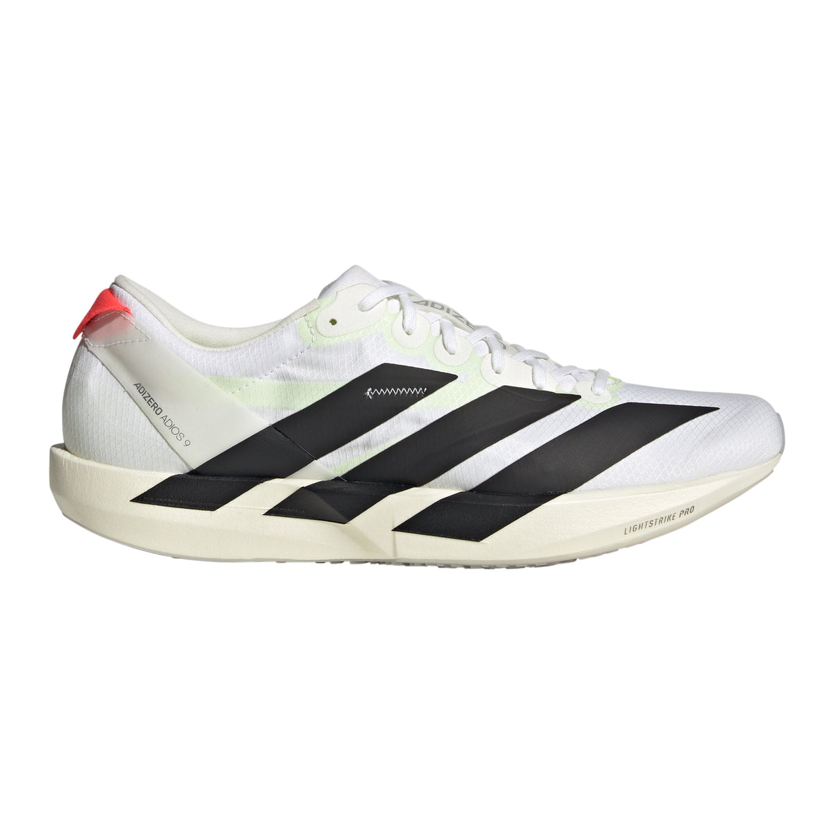 adidas adizero Adios 9 Wedstrijdschoen Heren - wit, zwart