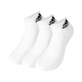 Cushioning Sportsokken Verpakking 3 stuks Unisex - wit, zwart