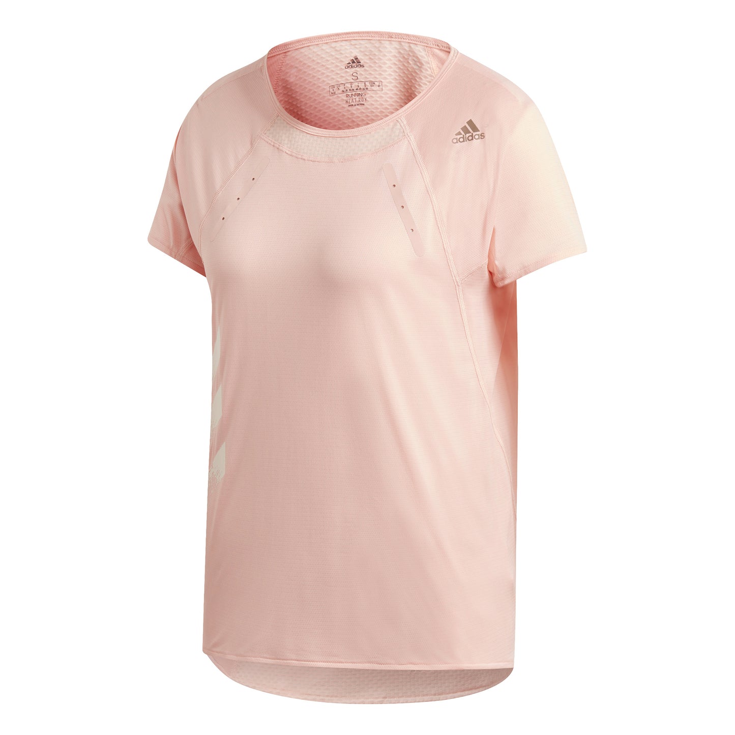 adidas Heat Ready T-shirt Dames - roze, wit