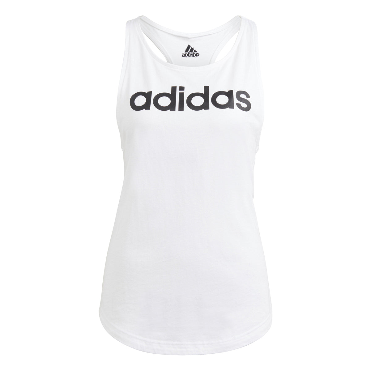 adidas Linear Tanktop Dames - wit, zwart