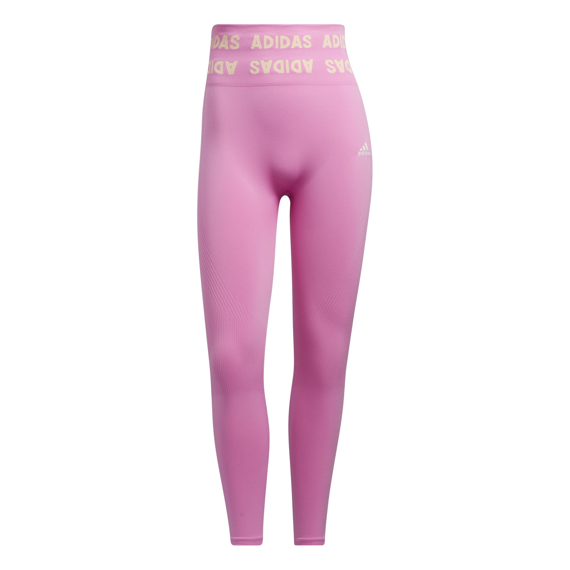 adidas Aeroknit 7/8 Tight Dames - roze, geel