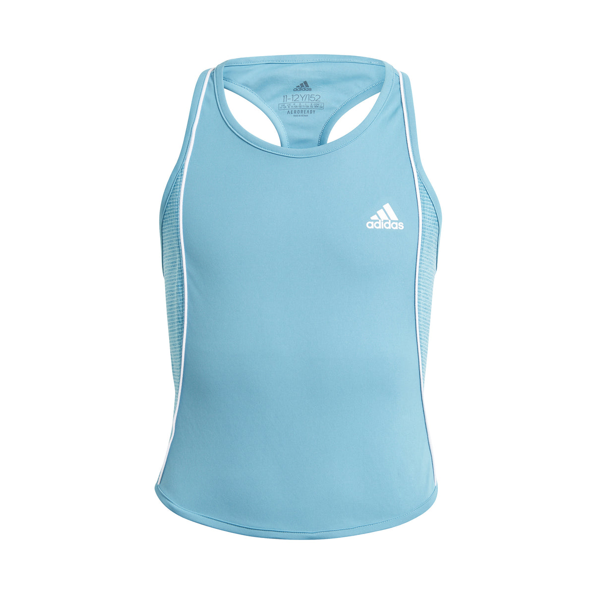 adidas Pop Up Tanktop Meisjes - lichtblauw, wit