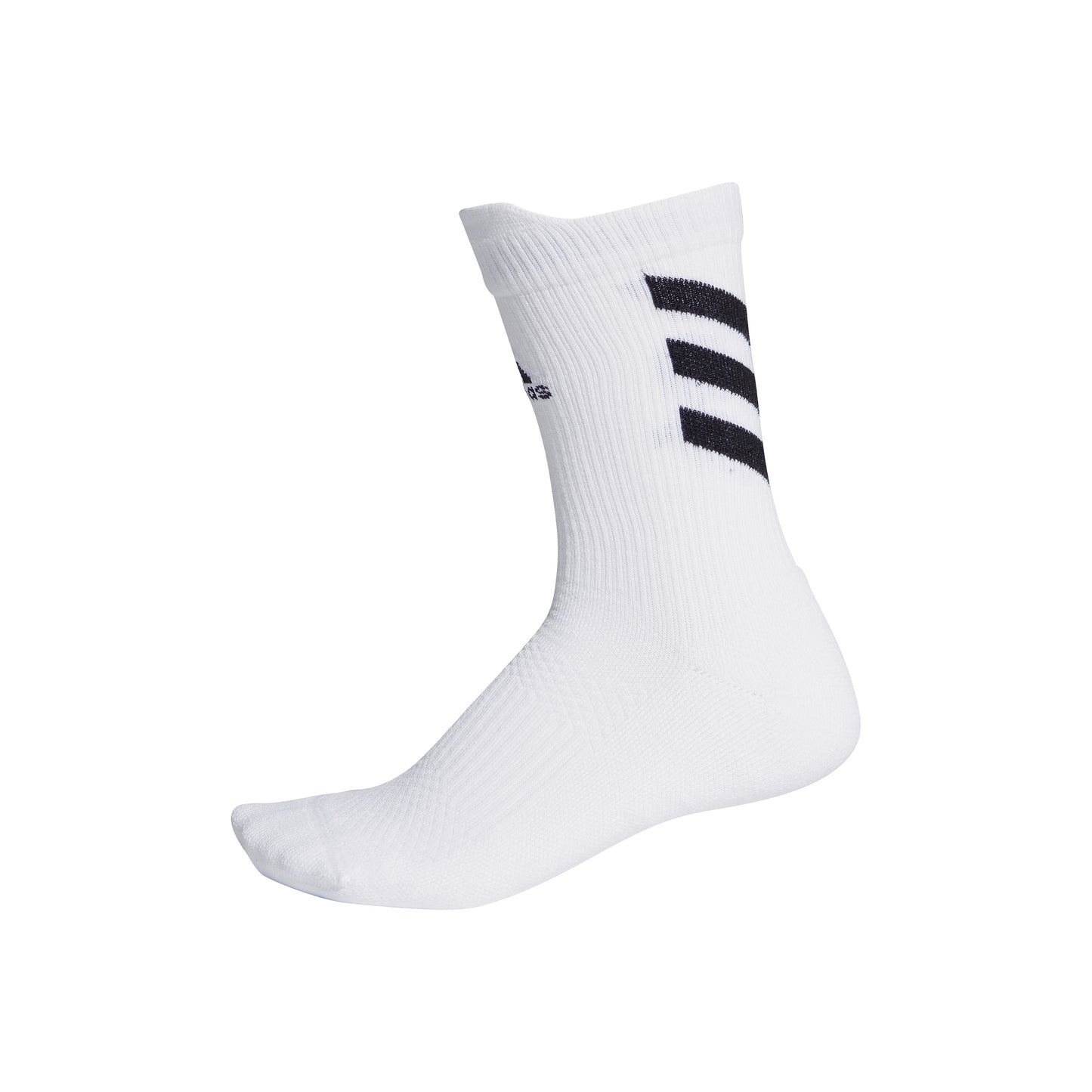 adidas Alphaskin Crew Low Cut Sportsokken Unisex - wit, zwart