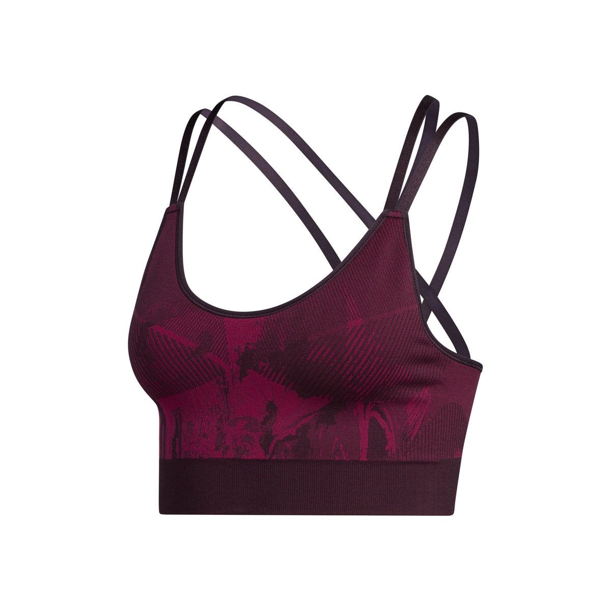 adidas AM PK FLW Sport-bh Dames - berry, paars