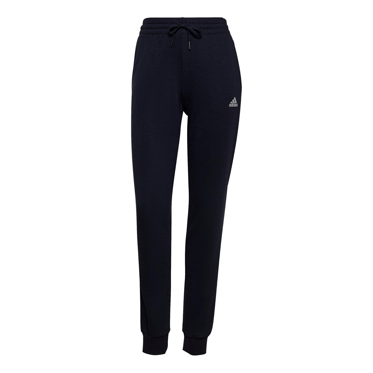 adidas Linear French Terry Trainingsbroek Dames - donkerblauw, wit