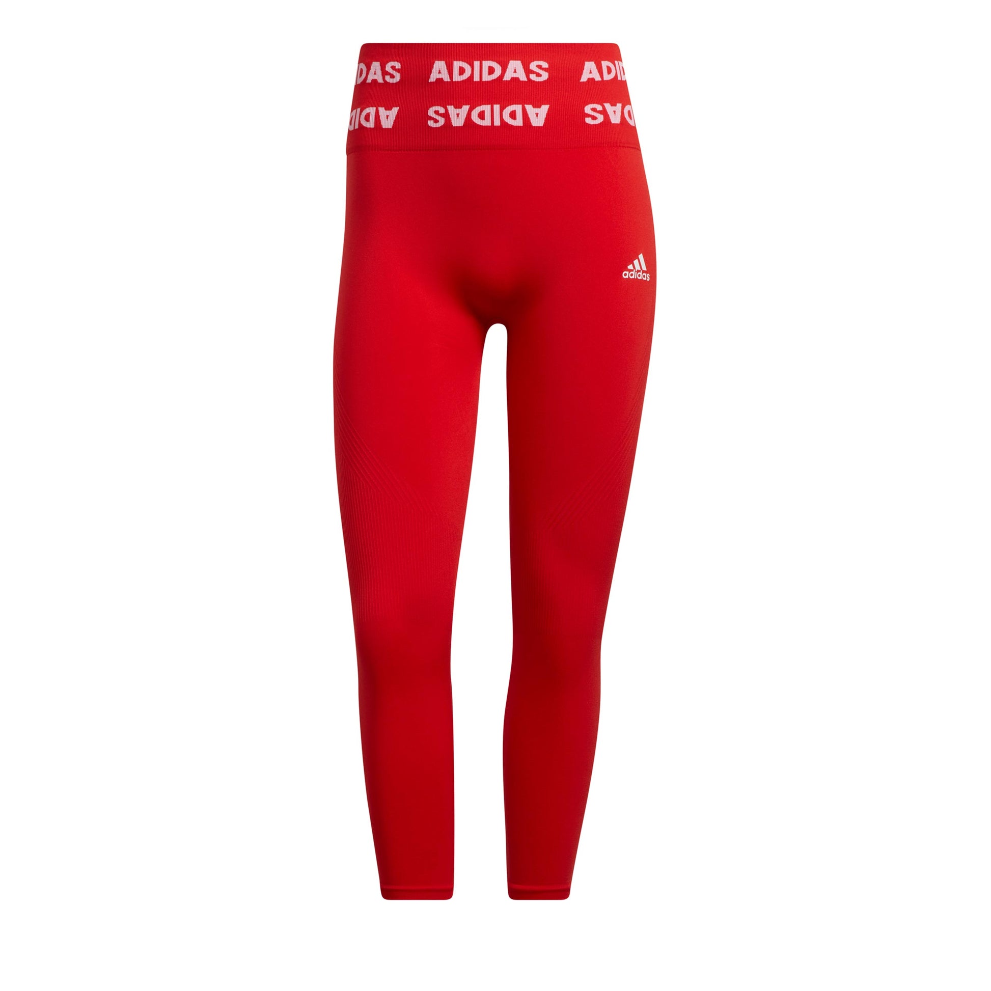 adidas Aeroknit 7/8 Tight Dames - rood, wit