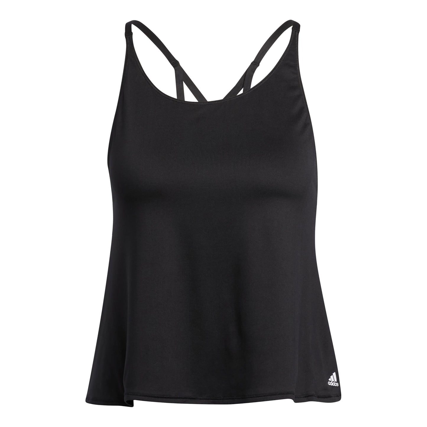 adidas Yoga Crop Tanktop Dames - zwart,