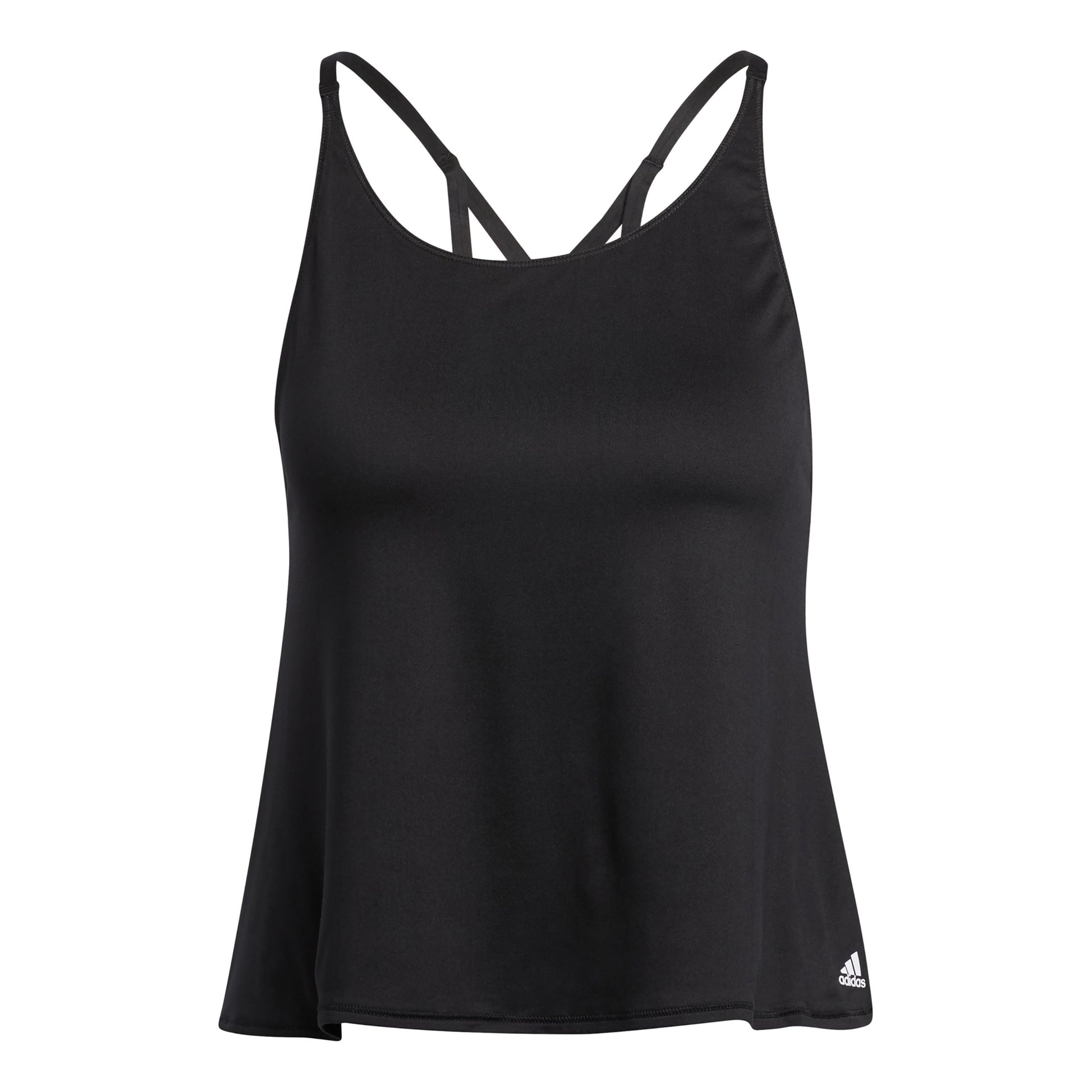adidas Yoga Crop Tanktop Dames - zwart,