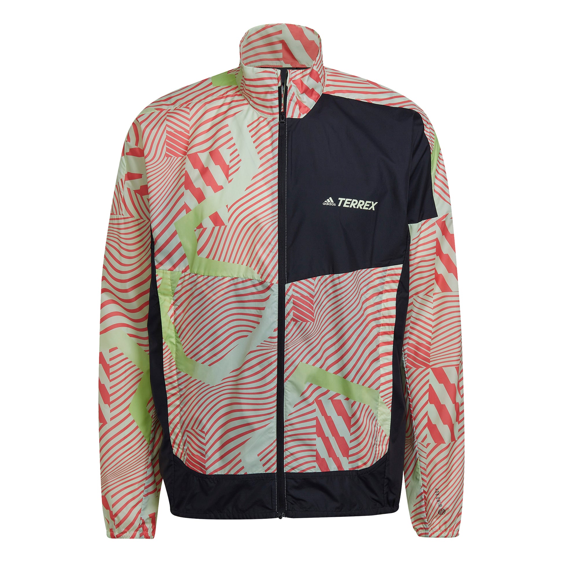 adidas Trail Hardloopjas Heren - rood, groen