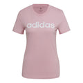 Linear T-shirt Dames - pink,