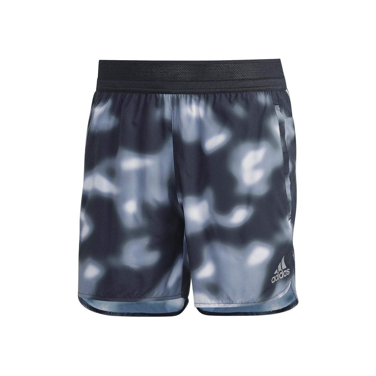 adidas Run Icon Shorts Heren - blaugrau, grijs