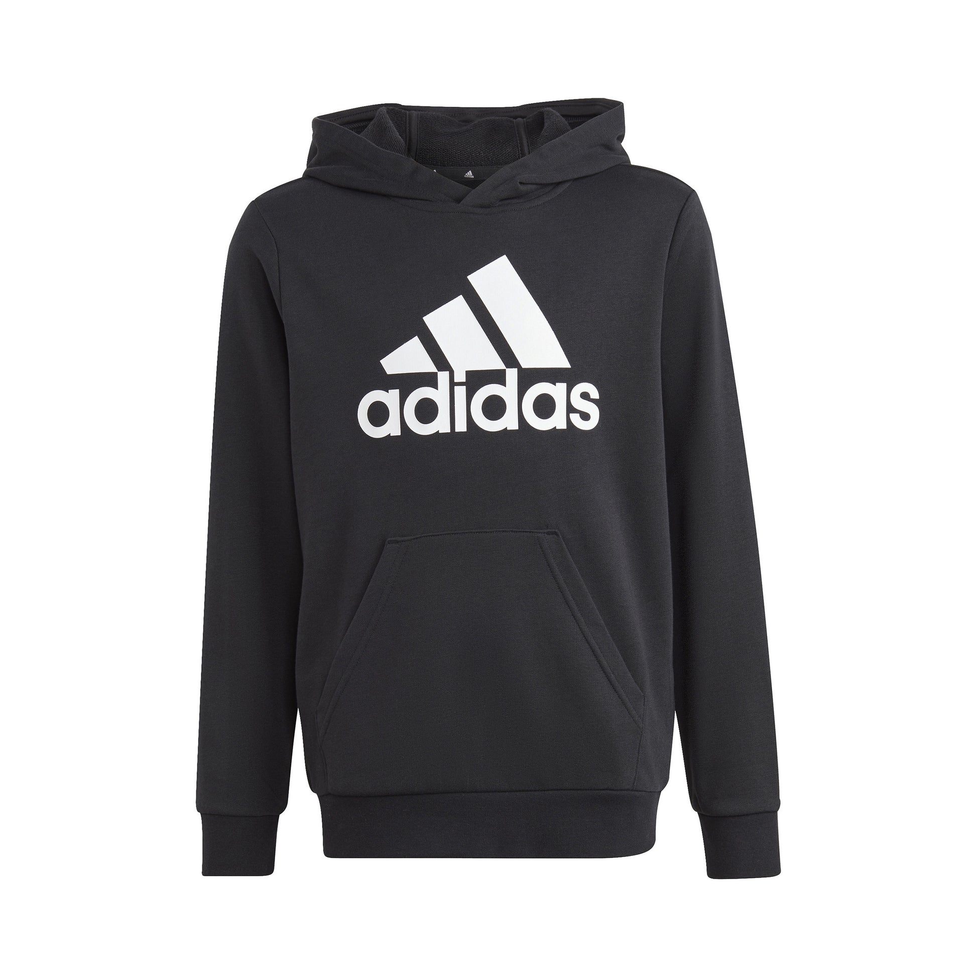 adidas Big Logo Cotton Sweater met capuchon Jongens - zwart, wit