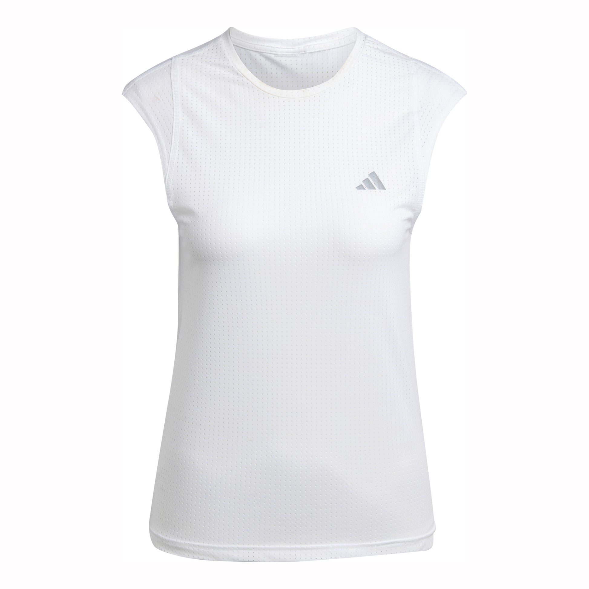 adidas Fast Hardloopshirt Dames-Wit