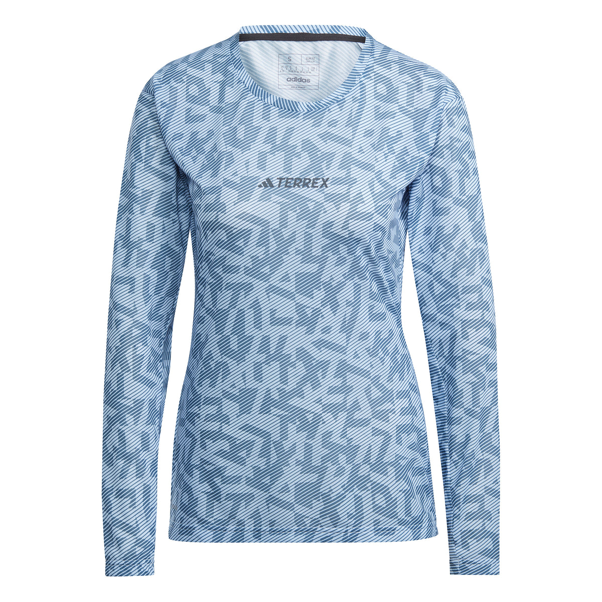adidas Trail GFX Topje hardlopen Dames - blauw,
