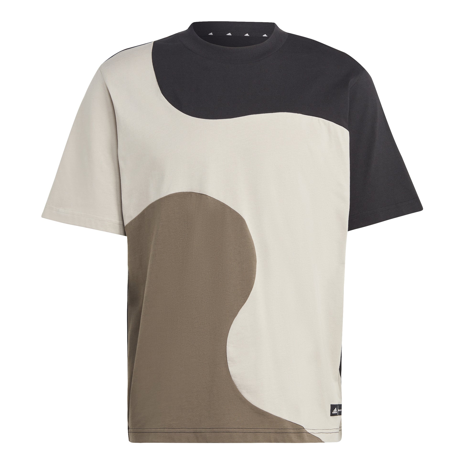 adidas Marimekko Future Icon 3 Stripes Hardloopshirt Heren - bruin, zwart