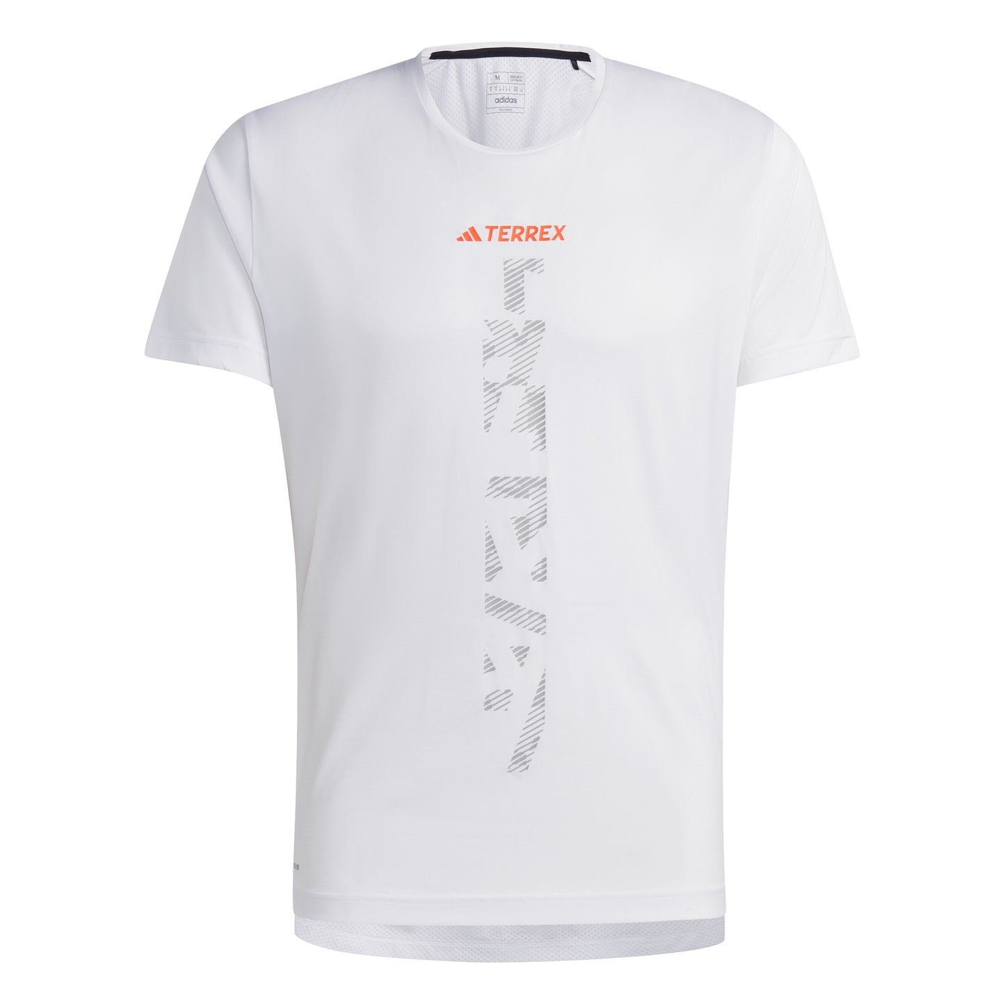 adidas Terrex AGR Hardloopshirt Heren - wit,