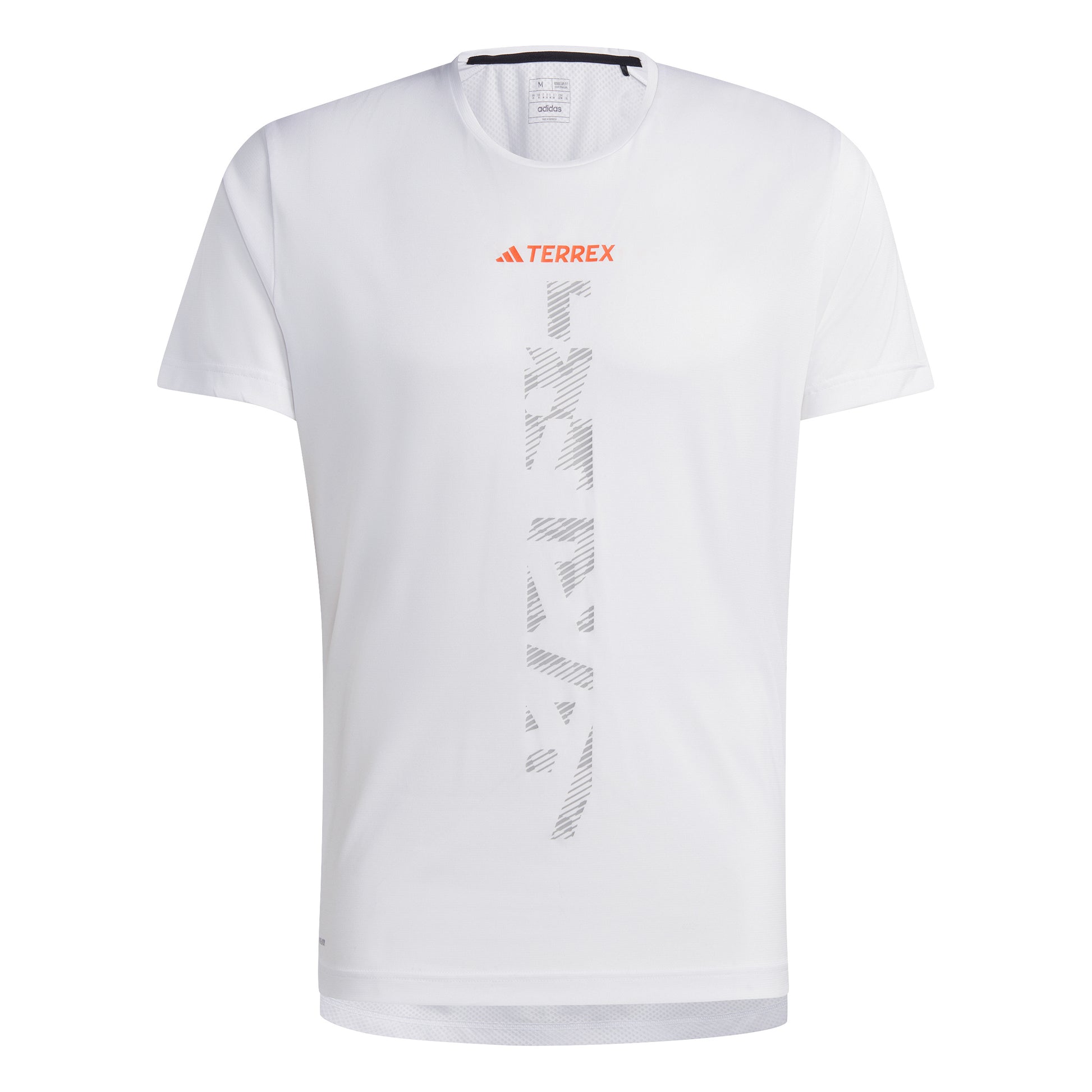 adidas Terrex AGR Hardloopshirt Heren - wit,