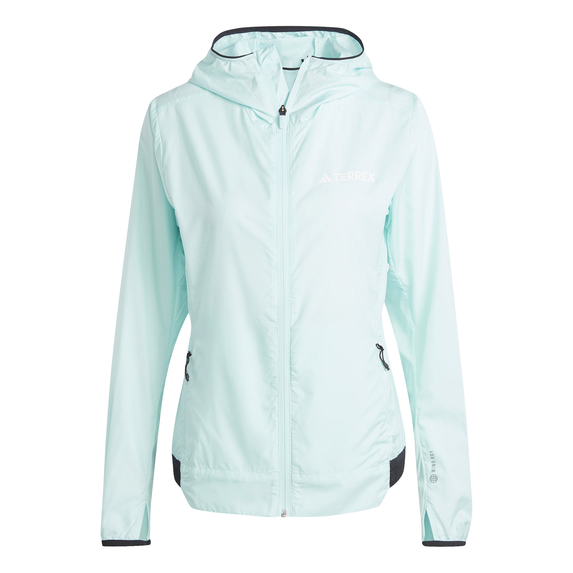 adidas Terrex XPR Wind Ready Hardloopjas Dames - lichtblauw,