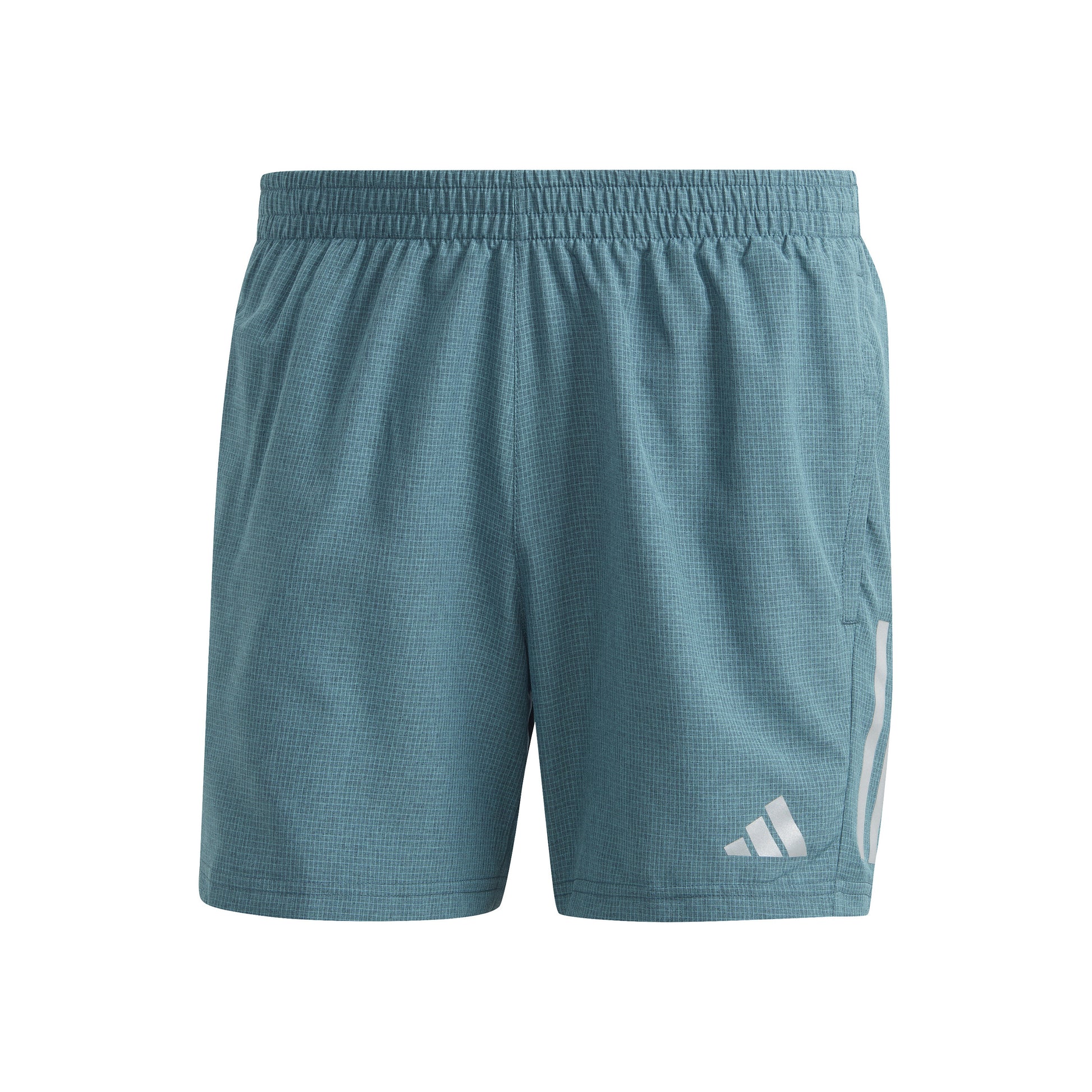adidas Own the Run 5in Heather Hardloopshorts Heren - donkerblauw,